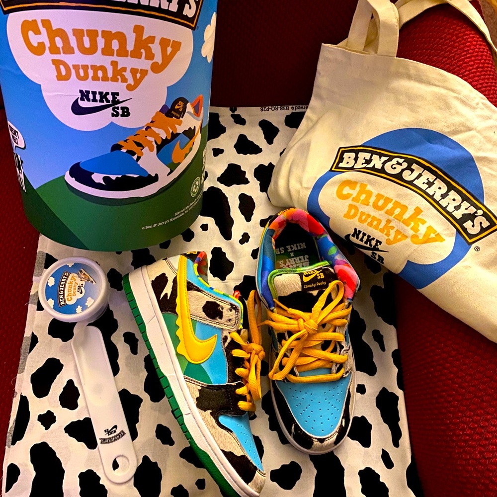 Ben and Jerry SB dunks